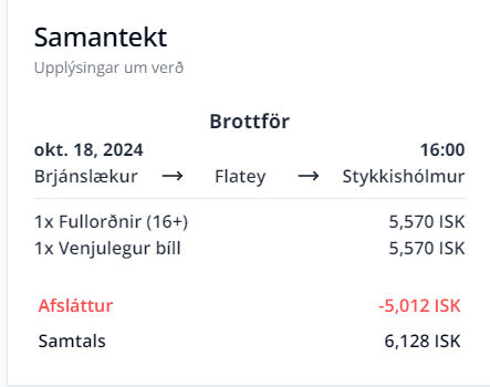 Vestfjarðarafsláttur 4